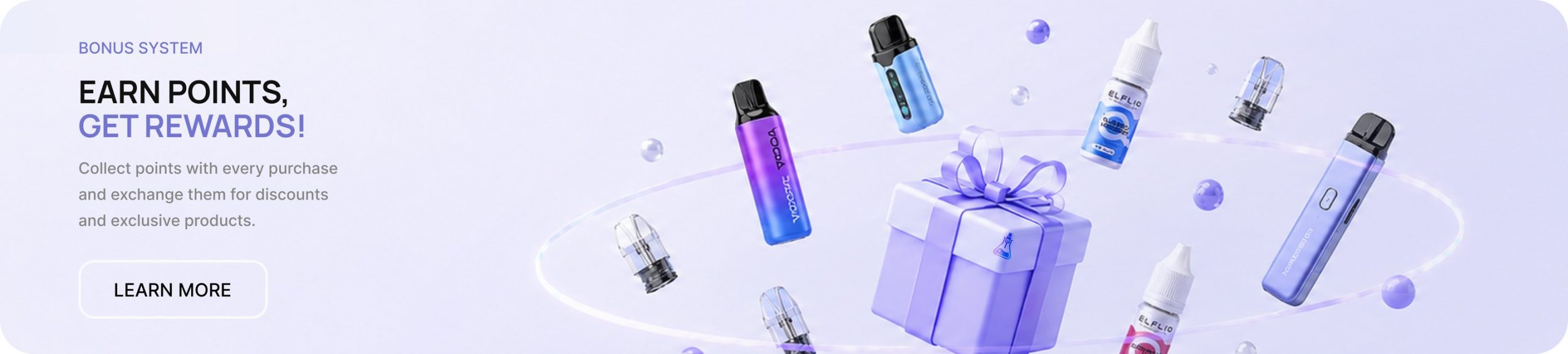 Earn points, get rewards