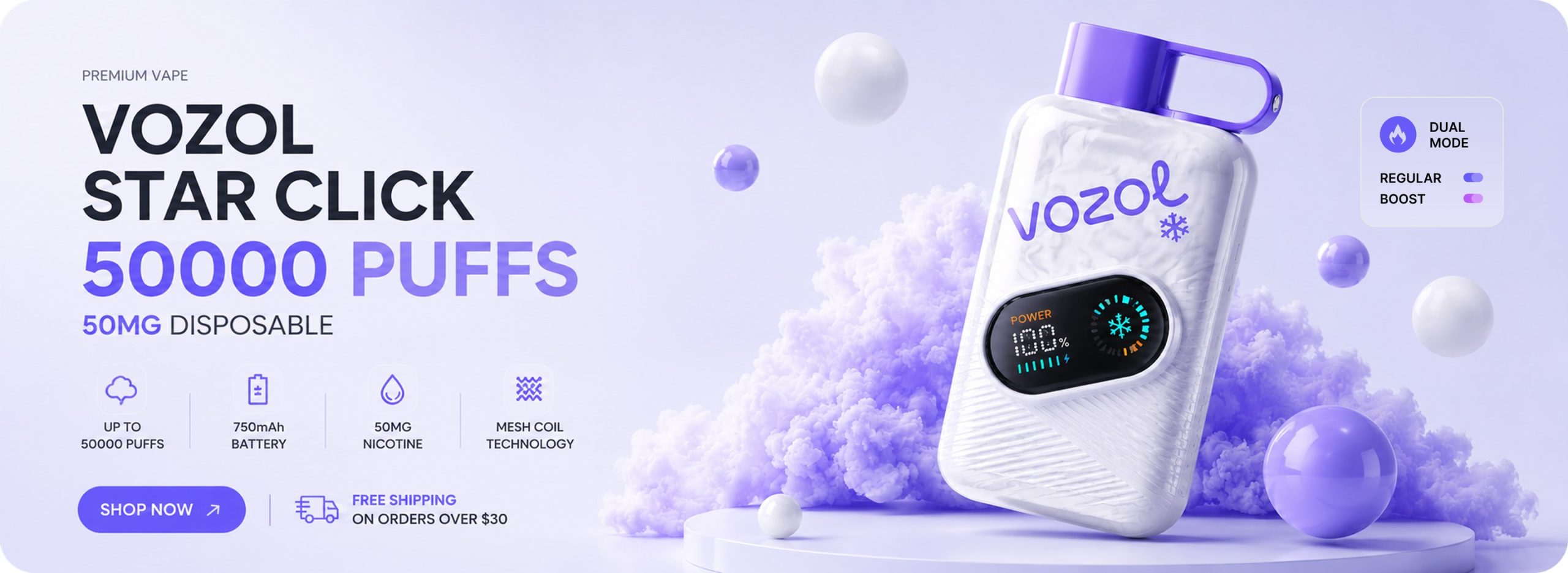 VOZOL Star Click 50000 puffs