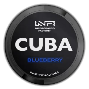 CUBA 150mg nicotine pouches Blueberry