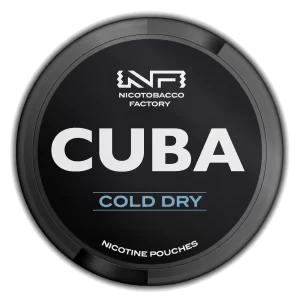 CUBA 150mg nicotine pouches Cold Dry