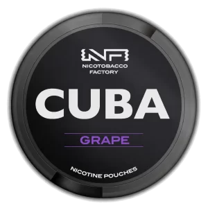CUBA 150mg nicotine pouches Grape
