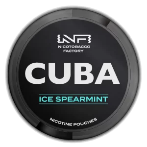 CUBA 150mg nicotine pouches Ice Spearmint