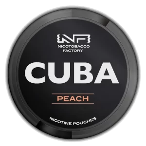 CUBA 150mg nicotine pouches Peach