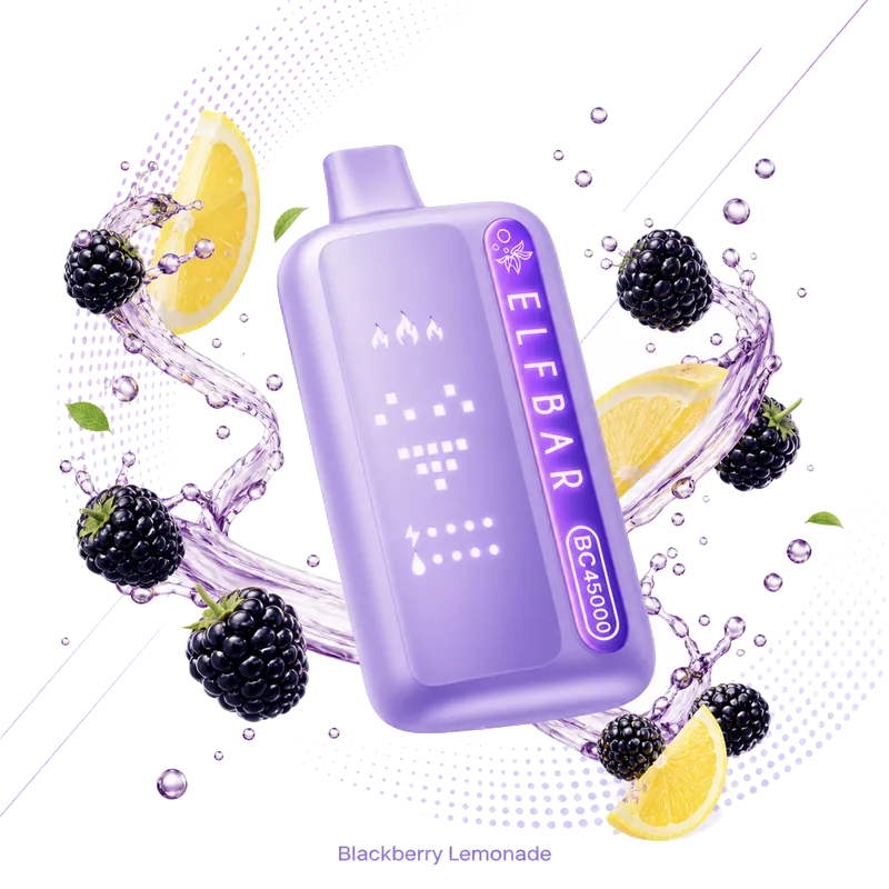 Elfbar BC45000 Blackberry Lemonade Elfbar BC45000 Blackberry Lemonade disposable vape