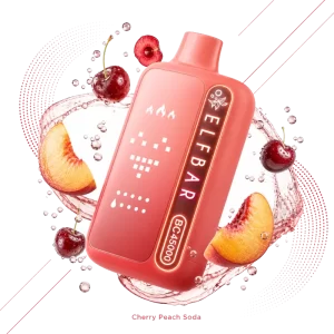 Elfbar BC45000 Cherry Peach Soda disposable vape