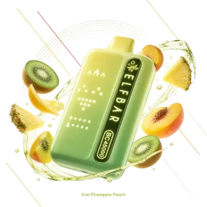 Elfbar BC45000 Kiwi Pineapple Peach disposable vape