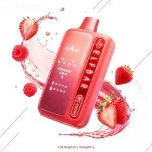 Elfbar BC45000 Red Raspberry Strawberry disposable vape