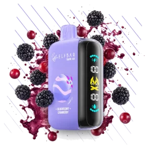 Elfbar Raya D3 25000 Blackberry Cranberry disposable vape