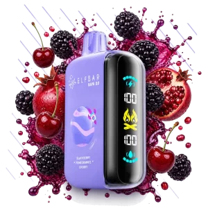 Elfbar Raya D3 25000 Blackberry Pomegranate Cherry disposable vape