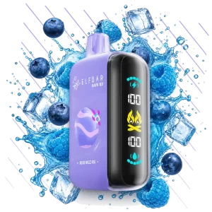 Elfbar Raya D3 25000 Blue Razz Ice disposable vape