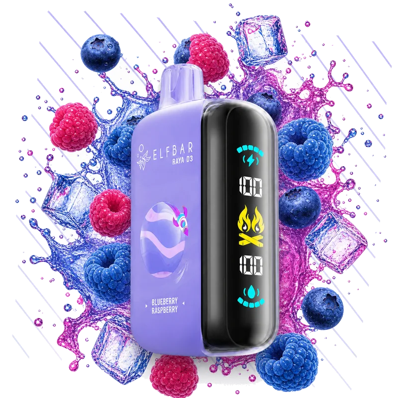 Elfbar Raya D3 25000 Blueberry Raspberry Elfbar Raya D3 25000 Blueberry Raspberry disposable vape