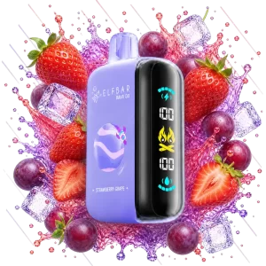 Elfbar Raya D3 25000 Strawberry Grape disposable vape