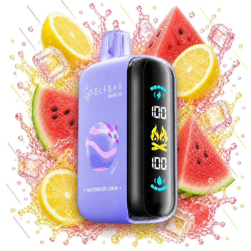 Elfbar Raya D3 25000 Watermelon Lemon Elfbar Raya D3 25000 Watermelon Lemon disposable vape