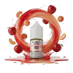 Elfliq Apple Peach 5% 30 ml nicotine salt e-liquid