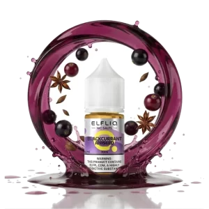 Elfliq Blackcurrant Aniseed 5% 30 ml nicotine salt e-liquid