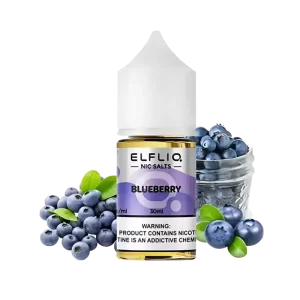 Elfliq Blueberry 5% 30 ml nicotine salt e-liquid