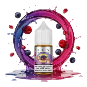 Elfliq Blueberry Raspberry Pomegranate 5% 30 ml nicotine salt e-liquid