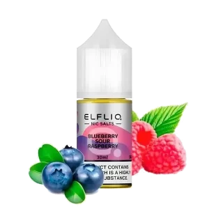 Elfliq Blueberry Sour Raspberry 5% 30 ml nicotine salt e-liquid