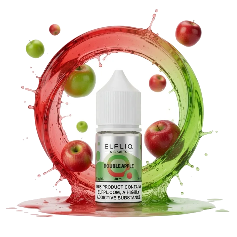 Elfliq Double Apple 5% 30 ml Elfliq Double Apple 5% 30 ml nicotine salt e-liquid