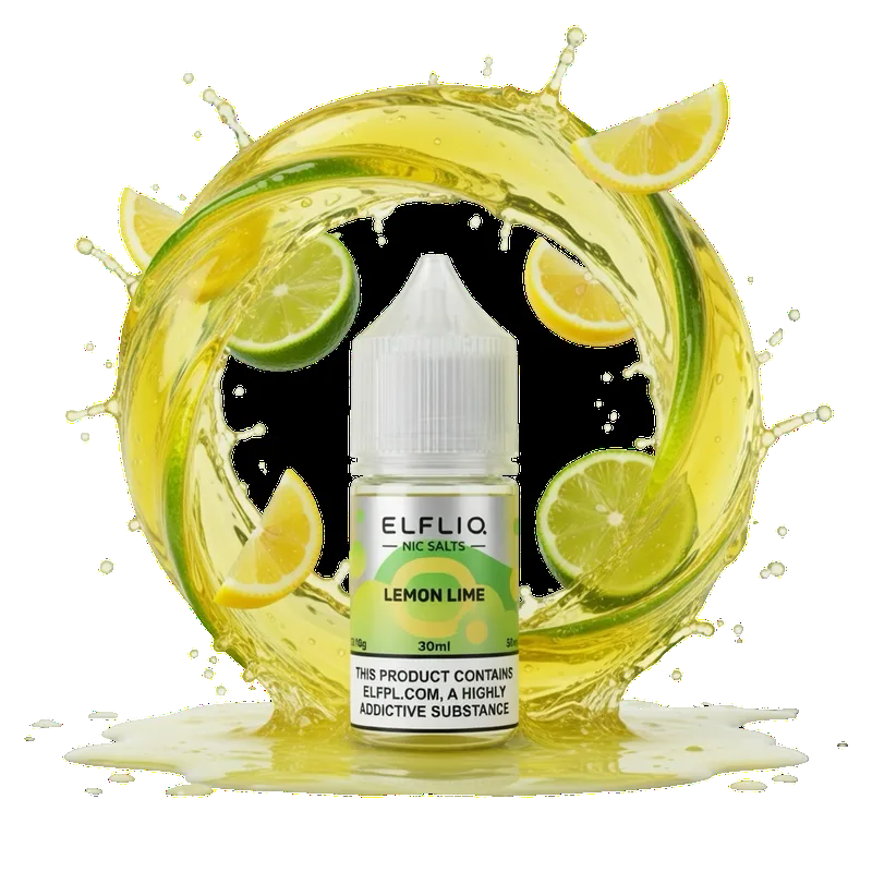 Elfliq Lemon Lime 5% 30 ml Elfliq Lemon Lime 5% 30 ml nicotine salt e-liquid