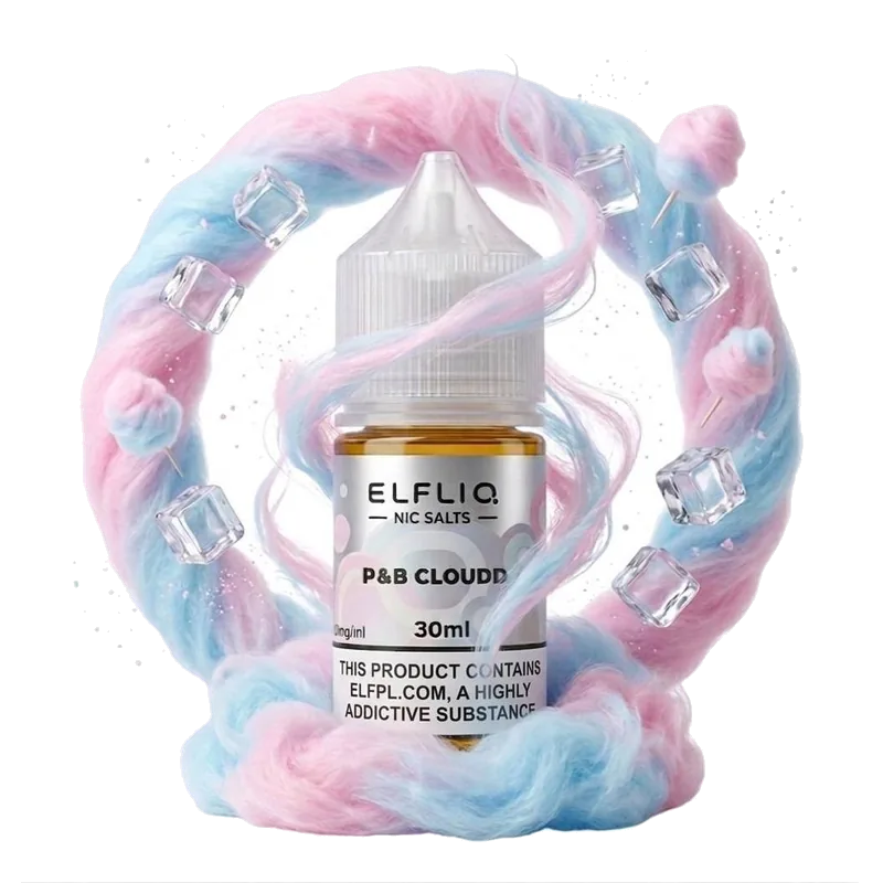 Elfliq PB Cloud 5% 30 ml Elfliq PB Cloud 5% 30 ml nicotine salt e-liquid