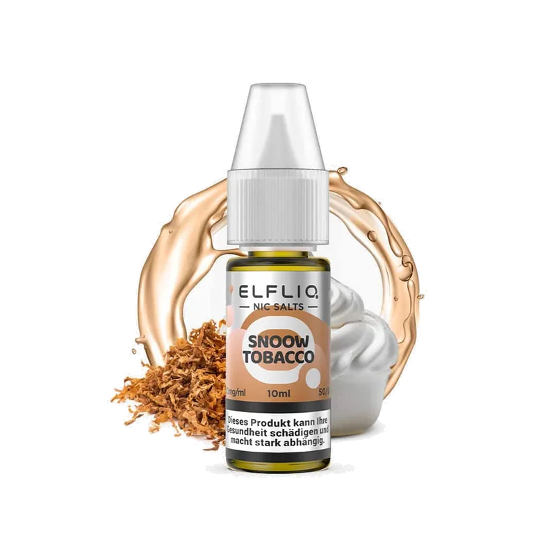 Elfliq Snoow Tobacco 5% 30 ml Elfliq Snoow Tobacco 5% 30 ml nicotine salt e-liquid