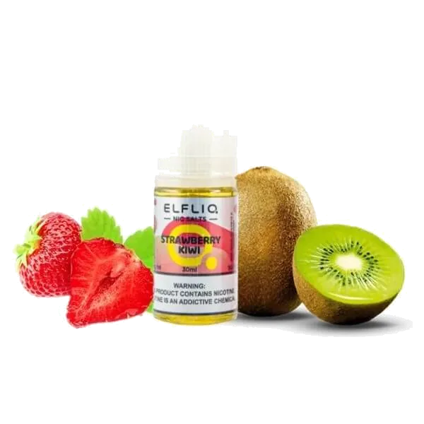 Elfliq Strawberry Kiwi 5% 30 ml Elfliq Strawberry Kiwi 5% 30 ml nicotine salt e-liquid