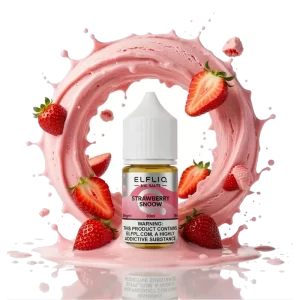 Elfliq Strawberry Snoow 5% 30 ml nicotine salt e-liquid