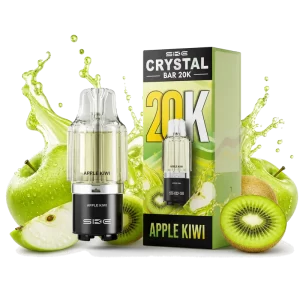 SKE Crystal Bar 20K Apple Kiwi replacement pod cartridge