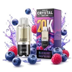 SKE Crystal Bar 20K Blueberry Raspberry replacement pod cartridge