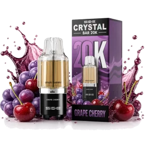 SKE Crystal Bar 20K Grape Cherry replacement pod cartridge