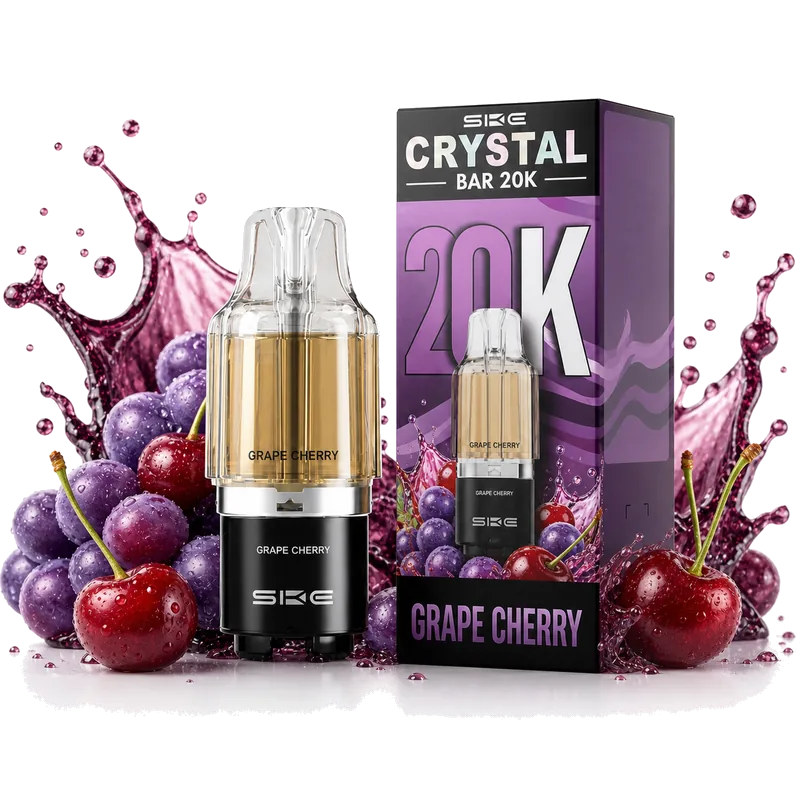 SKE Cartridge Grape Cherry SKE Crystal Bar 20K Grape Cherry replacement pod cartridge