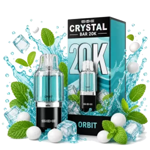 SKE Crystal Bar 20K Orbit replacement pod cartridge