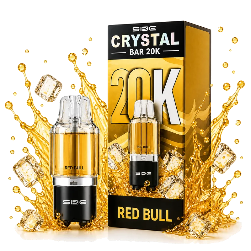 SKE Cartridge Red Bull SKE Crystal Bar 20K Red Bull replacement pod cartridge