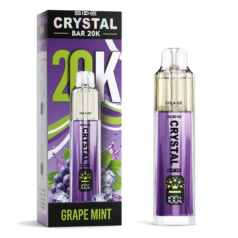 SKE Pods Grape Mint SKE Crystal Bar 20000 Grape Mint pod system