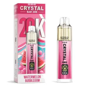 SKE Crystal Bar 20000 Watermelon Bubblegum pod system