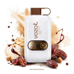 Vozol Click Date Shake Molasses disposable vape