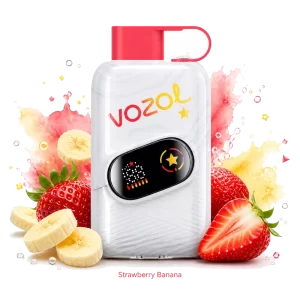 Vozol Click Strawberry Banana disposable vape