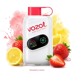 Vozol Click Strawberry Lemon disposable vape