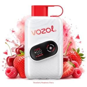 Vozol Click Strawberry Raspberry Cherry disposable vape