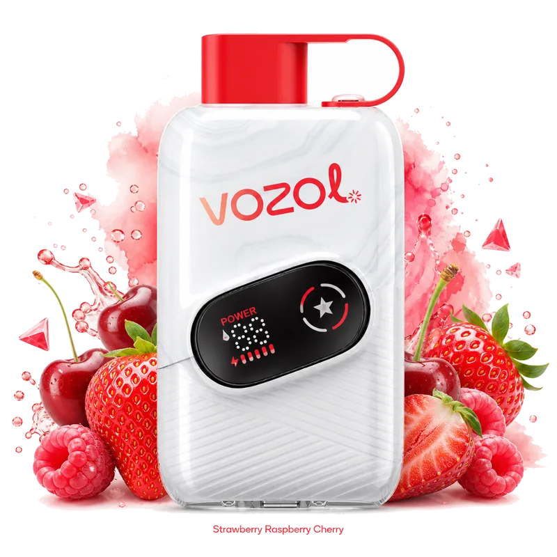 Vozol Click Strawberry Raspberry Cherry Vozol Click Strawberry Raspberry Cherry disposable vape