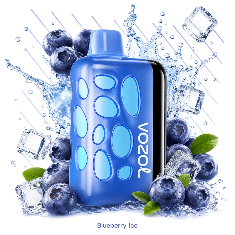 Vozol Rave Blueberry Ice Vozol Rave 40000 Blueberry Ice disposable vape