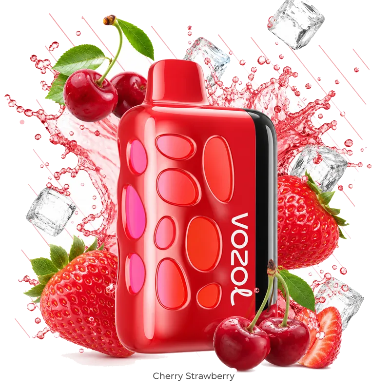 Vozol Rave Cherry Strawberry Vozol Rave 40000 Cherry Strawberry disposable vape