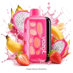 Vozol Rave 40000 Dragon Banana Strawberry disposable vape