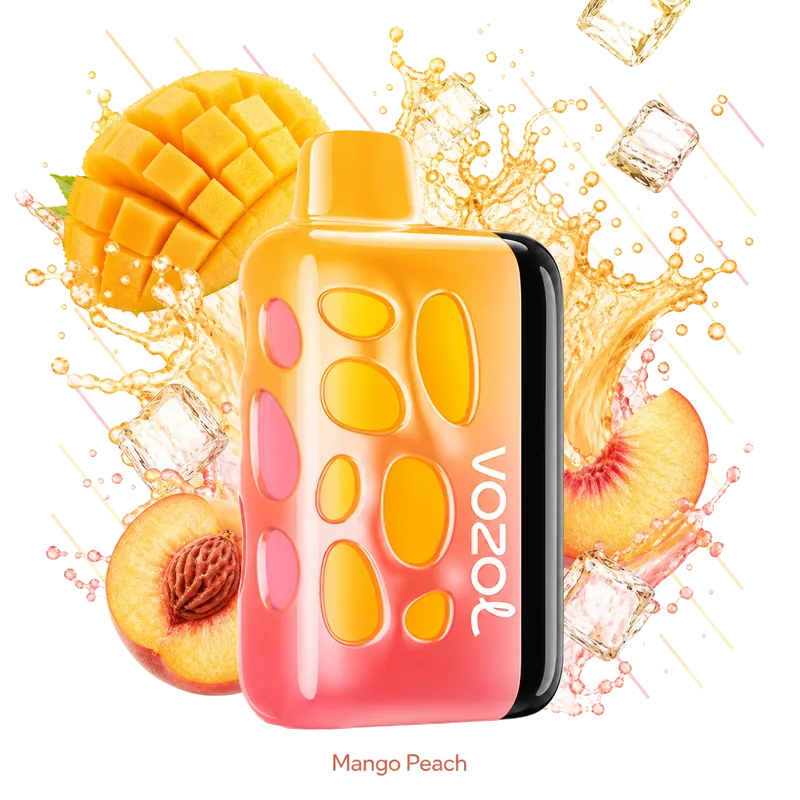Vozol Rave Mango Peach Vozol Rave 40000 Mango Peach disposable vape