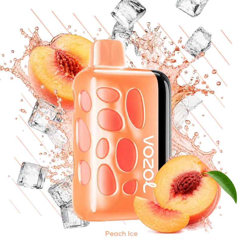 Vozol Rave Peach Ice Vozol Rave 40000 Peach Ice disposable vape