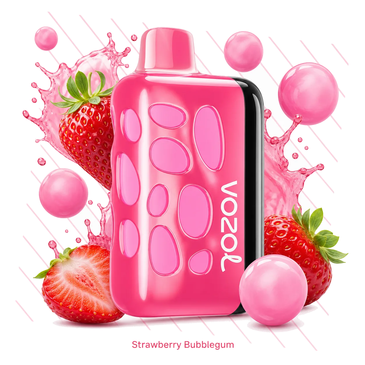 Vozol Rave Strawberry Bubblegum Vozol Rave 40000 Strawberry Bubblegum disposable vape