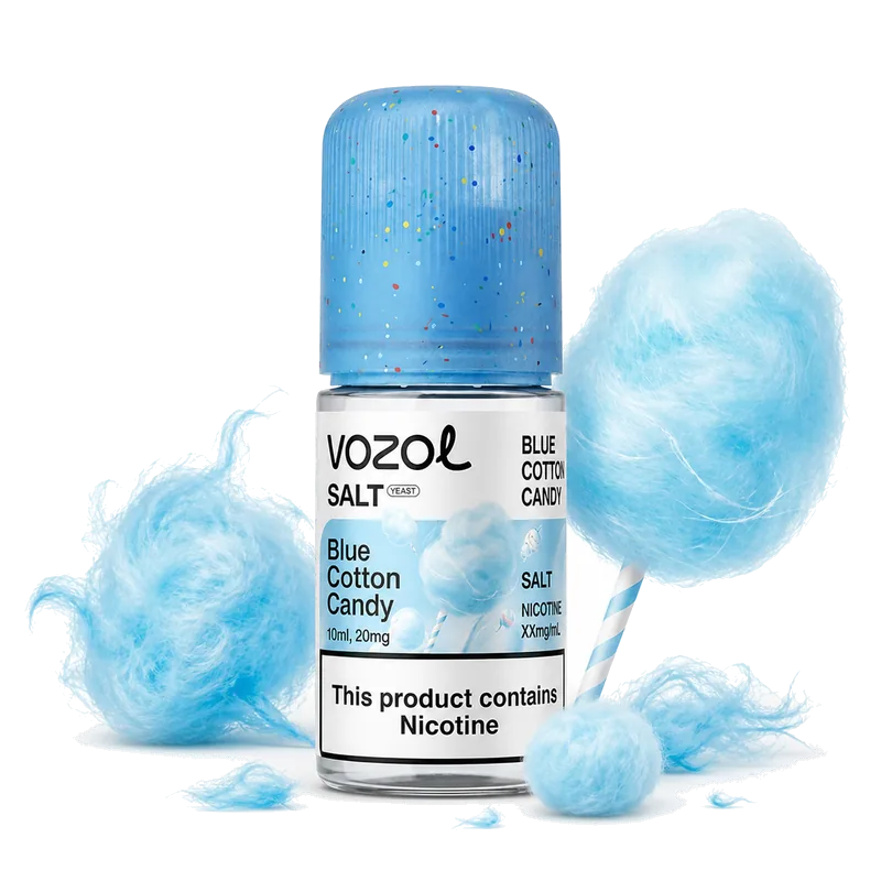 Vozol Salt Blue Cotton Candy 5% 30 ml Vozol Salt Blue Cotton Candy 5% 30 ml nicotine salt e-liquid