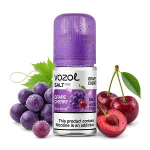 Vozol Salt Grape Cherry 5% 30 ml nicotine salt e-liquid