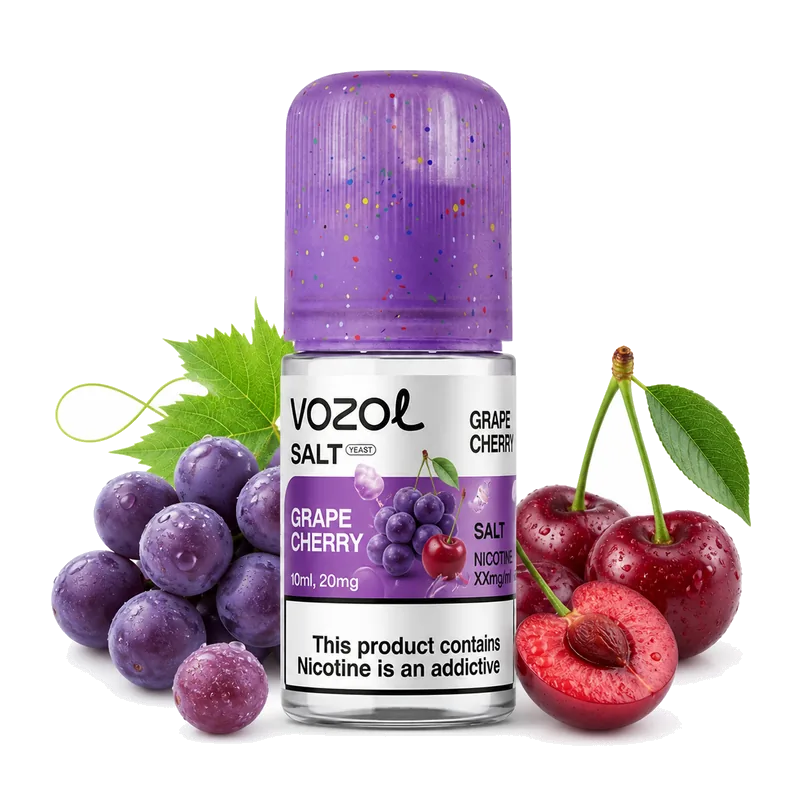 Vozol Salt Grape Cherry 5% 30 ml Vozol Salt Grape Cherry 5% 30 ml nicotine salt e-liquid